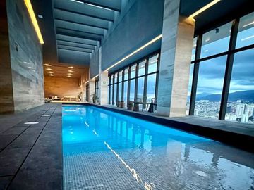 Departamento de 320 m2, areas verdes, casa club, cine, spa, alberca, venta Inter