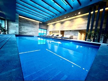 Departamento de 320 m2, areas verdes, casa club, cine, spa, alberca, venta Inter