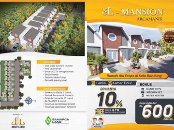 Rumah Minimalis Arcamanik Dekat Antapani dan Cisaranten