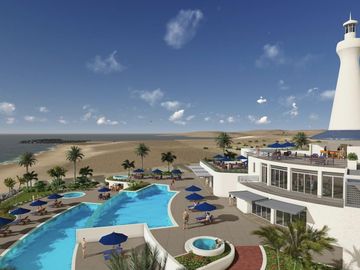 VENTA TERRENO - URB. EXCLUSIVA MARENOSTRO, SEGURIDAD   RUTA DEL SPONDYLUS  640M2(JLR)