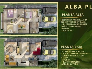 Casas en Venta, de 2 y 3 recámaras SOLANA, en Tixcacal Opichen, Mérida