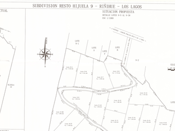 Terreno Construccion en Venta en Riñihue, Lago Riñihue