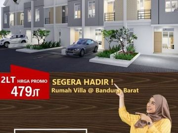 HEBOH Rumah Villa 2LT Cuma 480JT CASH di Bandung Barat Ngamprah Cimahi