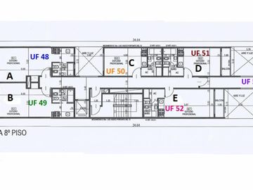 Departamentos de un ambiente en obra