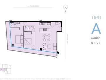Departamento en VENTA en Torre Cauda