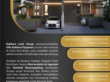 Perumahan Syariah Baranangsiang Bogor Villa Rabbani Pajajaran