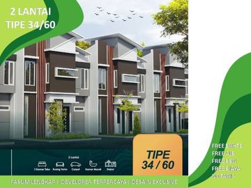 Di Jual Rumah Murah Di Kota Malang 2 Lantai Harga 200 Juta an