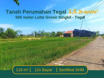 Tanah Murah Tegal, SHM Per Unit, Lokasi Strategis Dekat Exit Tol Adiwerna