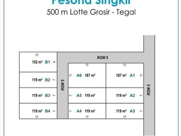 Tanah Murah Tegal, SHM Per Unit, Lokasi Strategis Dekat Exit Tol Adiwerna