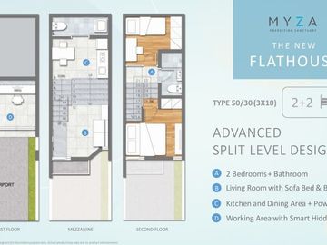RUMAH NUANSA APARTEMEN 2BR+ DI BSD CITY