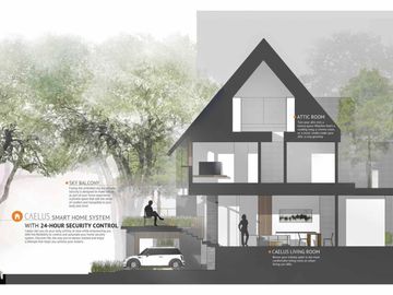 Cluster Caelus Minimalis Terdepan di Greenwich Park BSD