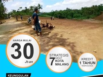 TANAH KAVLING DP MURAH CAKRAWALA MALANG