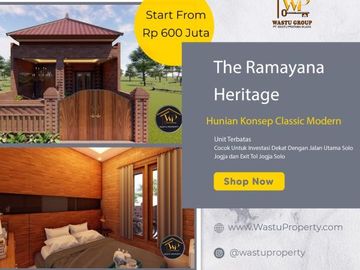 RUMAH JOGLO RAMAYANA HERITAGE DEKAT SITUS CANDI PRAMBANAN !!! BOOKING SEKARANG JUGA !!!