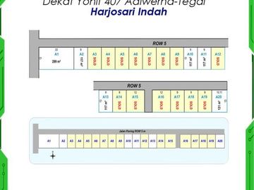 Kavling Barat Yonif 407 Adiwerna, SHM Pecah Unit 80 Jt-an
