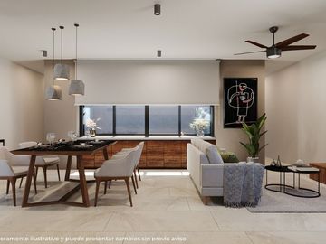 VENTA DEPARTAMENTO EN TEMOZON NORTE EN MÉRIDA, YUCATÁN
