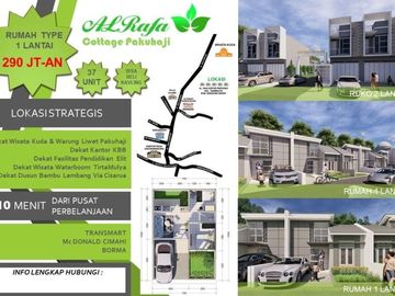 Rumah dan Kavling di Al Rafa Cottage Paku Haji Ngamprah