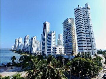 Bocagrande - Venta/Alquiler de exclusivo apartamento con vista.