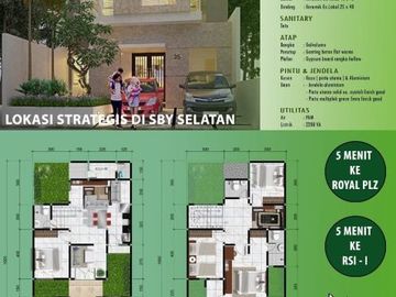 Dijual Rumah Karah Tama Asri Surabaya