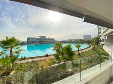 Venta Depto 3d2b+ Est y Bod - con Laguna Huechuraba