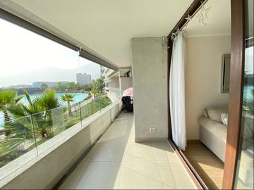 Venta Depto 3d2b+ Est y Bod - con Laguna Huechuraba