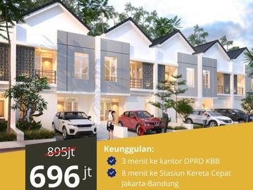 PROMO 5 Unit Pertama Rumah View Pegunungan Di Ngamprah