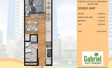 Studio unit in City Resort Towers Mactan