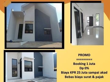 Rumah dekat ke exittol harga terjangkau