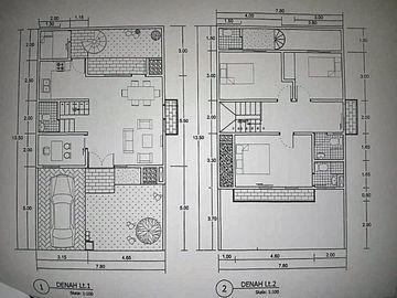 Rumah Baru Antapani Strategis dan Asri