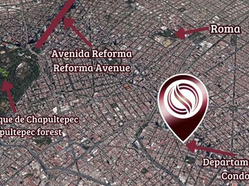 Condominio con balcón, alberca, 2 parques, jacuzzi, juegos, venta,Col. Napoles