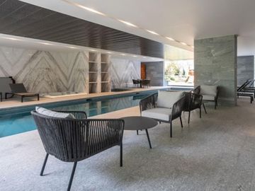 Condominio con balcón, alberca, 2 parques, jacuzzi, juegos, venta,Col. Napoles