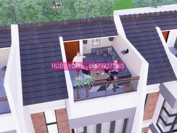 Dijual rumah murah 2,5 lantai di depok
