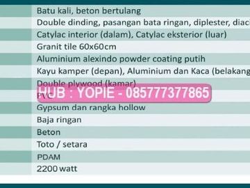 Dijual rumah murah 2,5 lantai di depok