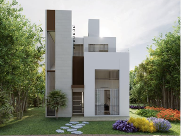 Casa en Residencial con casa club y alberca