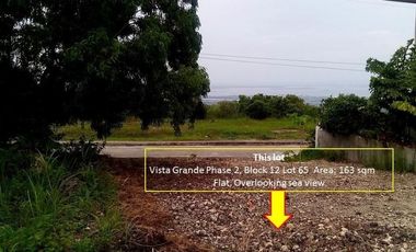 163 Sqm Overlooking Lot for Sale in Vista Grande Talisay Cebu City