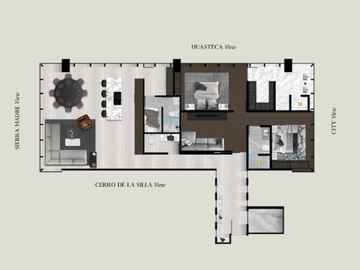DEPARTAMENTOS EN VENTA HALO TOWER  LLAVE EN MANO, CENTRITO VALLE