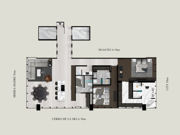 DEPARTAMENTOS EN VENTA HALO TOWER  LLAVE EN MANO, CENTRITO VALLE