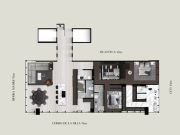 DEPARTAMENTOS EN VENTA HALO TOWER  LLAVE EN MANO, CENTRITO VALLE