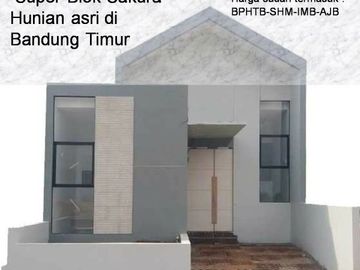 Rumah modern type 36 dp ringan dekat ke Jatinangor