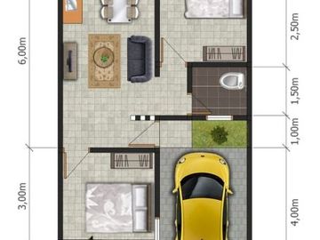Rumah 2 lantai Minimalis Murah Jalan Melong Bandung 3 menit ke Borma Cijerah Harga Mulai 500 juta-an Cash.