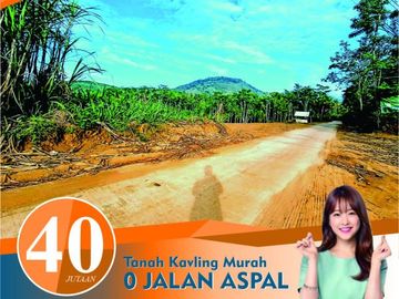 Tanah kavling Murah Pakisaji Malang Poros Jalan Aspal