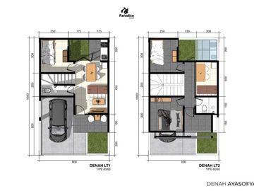 Rumah 2 lantai harga terjangkau, lokasi exclusive