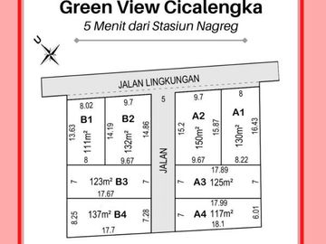 Tanah Kavling 1 Juta-an/m Cicalengka