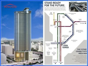 Preselling Condominium for Sale in Makati City - Vion Tower by Megaworld