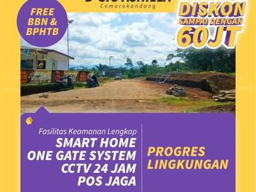 DIJUAL RUMAH 1 LANTAI KEDUNGKANDANG KOTA MALANG