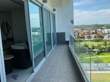 Hermoso departamento con vista al mar y al manglar