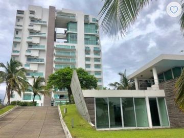 Hermoso departamento con vista al mar y al manglar