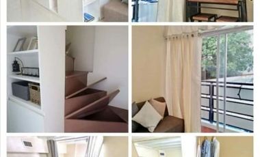 As PROMO only 9k monthly for 30 months and PRE-SELLING Turnover 2024, 2b -unit LOFT TYPE FULLY-FURNISHED with BALCONY FREE APPLIANCES and FURNITURES,