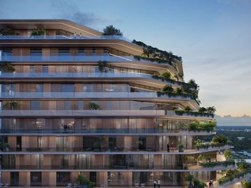 Departamentos  de 1, 2  recámaras en preventa. Light Towers by Pininfarina, MID