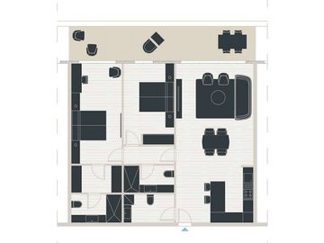 Departamentos  de 1, 2  recámaras en preventa. Light Towers by Pininfarina, MID