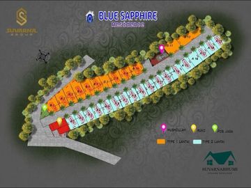 Rumah Murah Poros Jalan dekat Wisata Batu